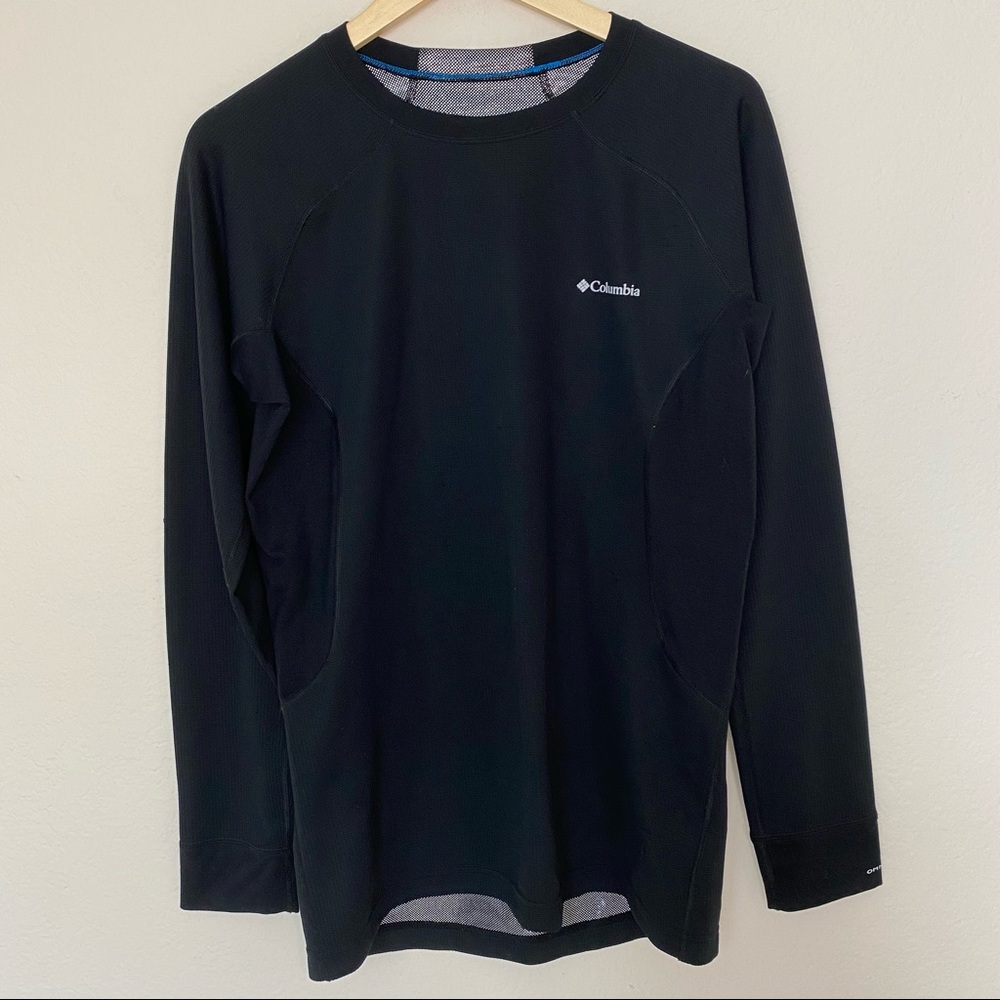 Men’s Columbia black thermal layer shirt